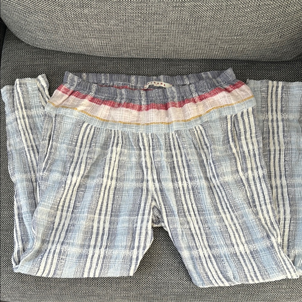 Xirena Striped Cotton Pants